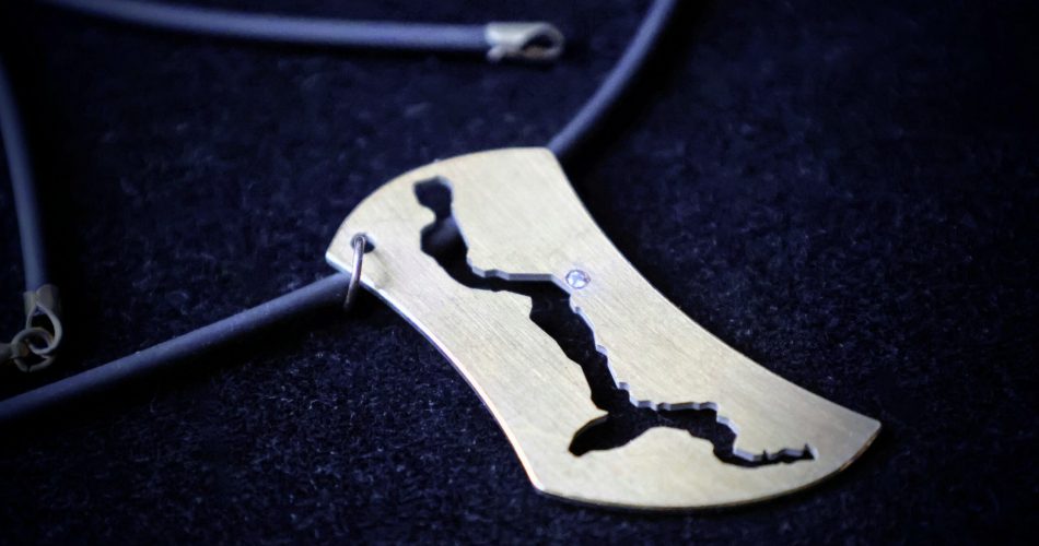 Lago Maggiore Halskette Gold