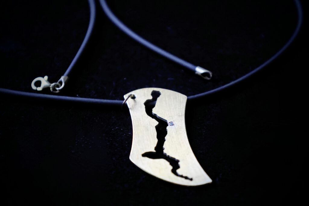 Lago Maggiore Halskette Gold